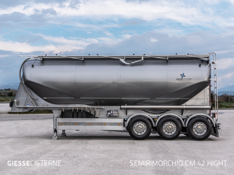 Silo cisterna CM 42 – poluprikolica