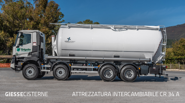 CR 34 A – nadgradnja GIESSE CISTERNE